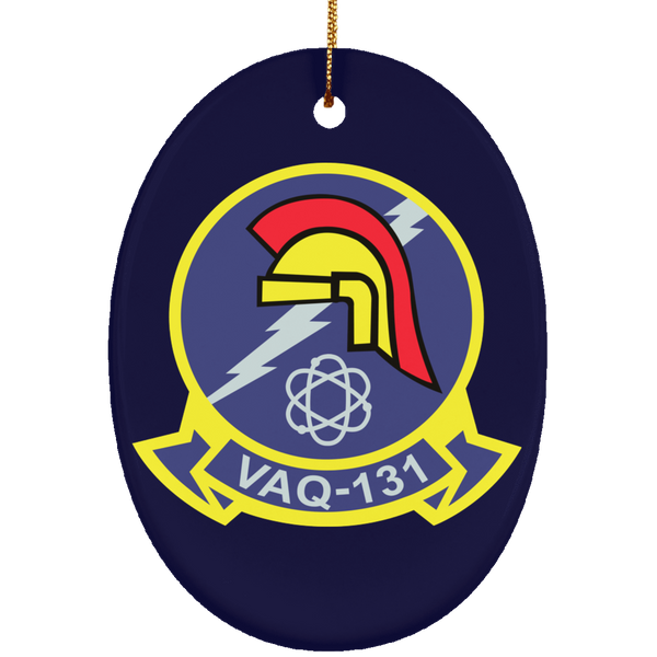 VAQ 131 2 Ornament - Oval