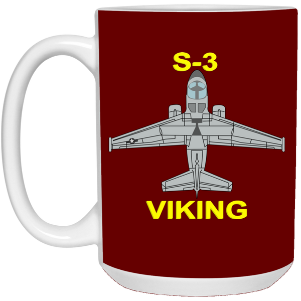 S-3 Viking 11 White Mug - 15oz