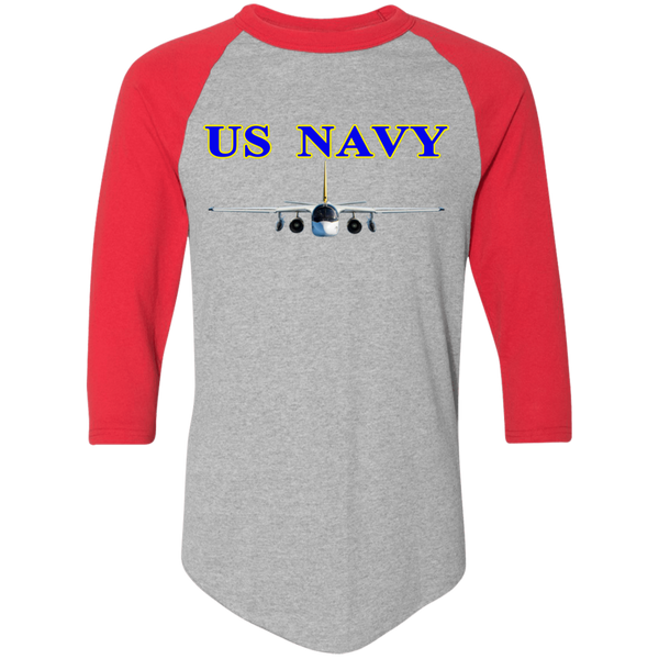 US Navy S-3 2 Colorblock Raglan Jersey