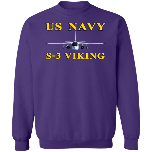 US Navy S-3 3 Crewneck Pullover Sweatshirt