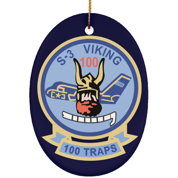 S-3 Viking 3 Ornament - Oval