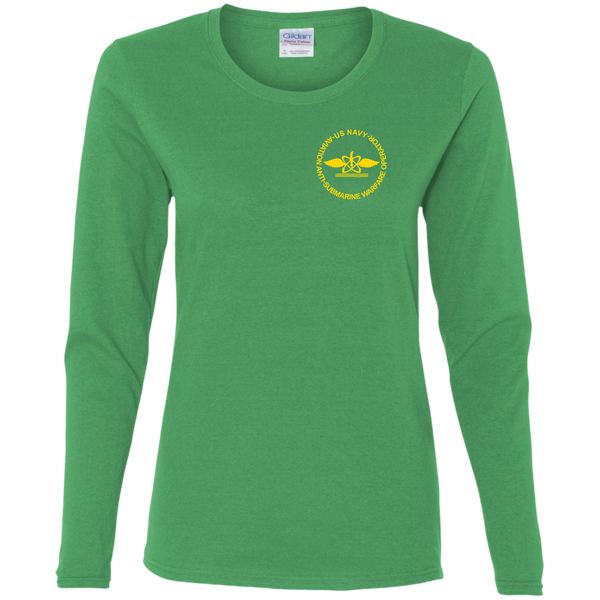 AW 04 3c Ladies' Cotton LS T-Shirt