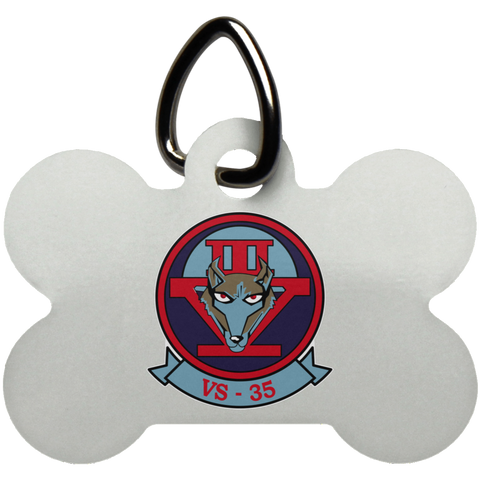 VS 35 4 Pet Tag - Dog Bone