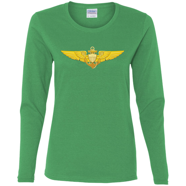 Aviator 1 Ladies' Cotton LS T-Shirt