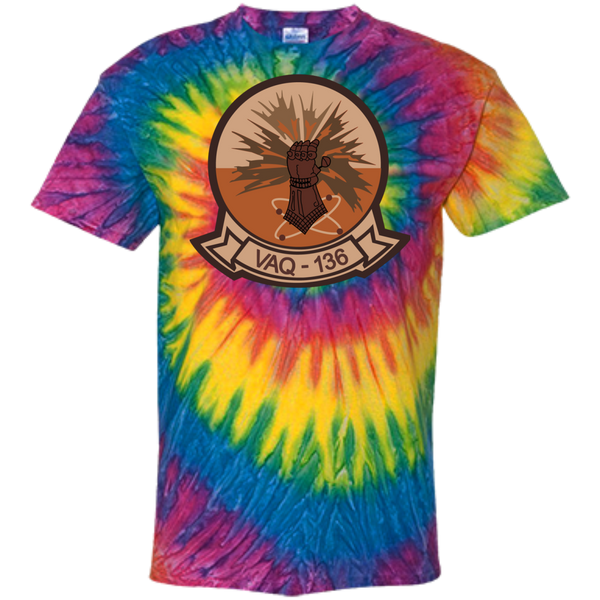 VAQ 136 2 Customized 100% Cotton Tie Dye T-Shirt