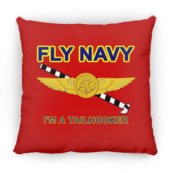 Fly Navy Tailhooker 2 Pillow - Square - 14x14