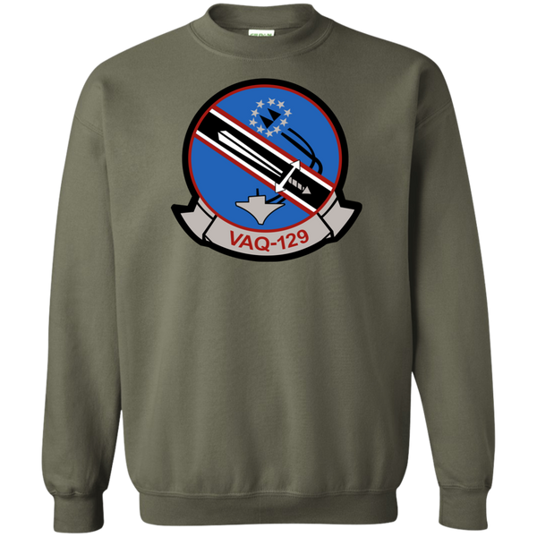 VAQ 129 3 Crewneck Pullover Sweatshirt