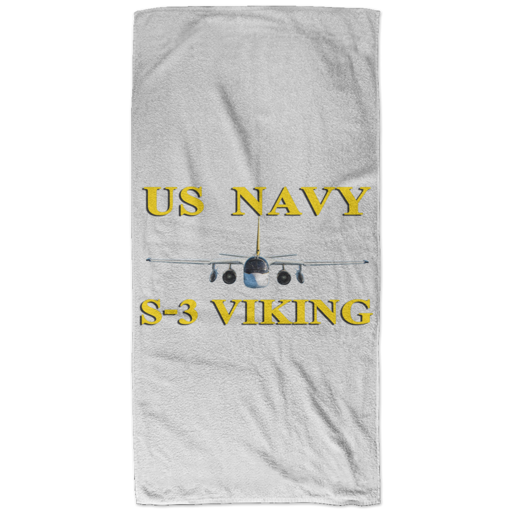 US Navy S-3 3 Bath Towel - 32x64