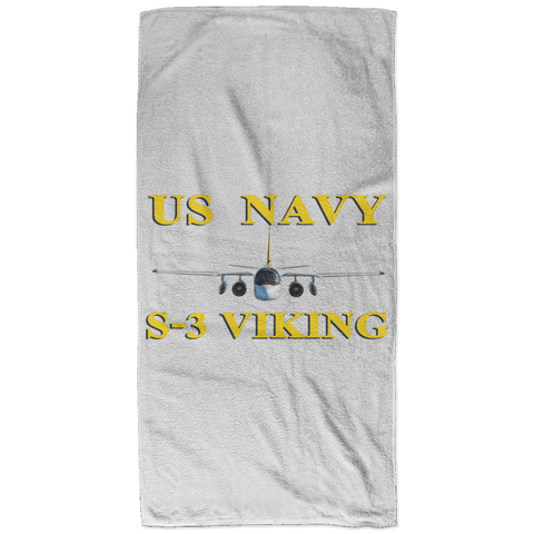 US Navy S-3 3 Bath Towel - 32x64