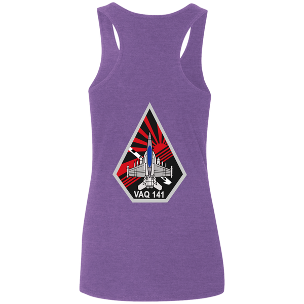 VAQ 141 7c Ladies' Softstyle Racerback Tank