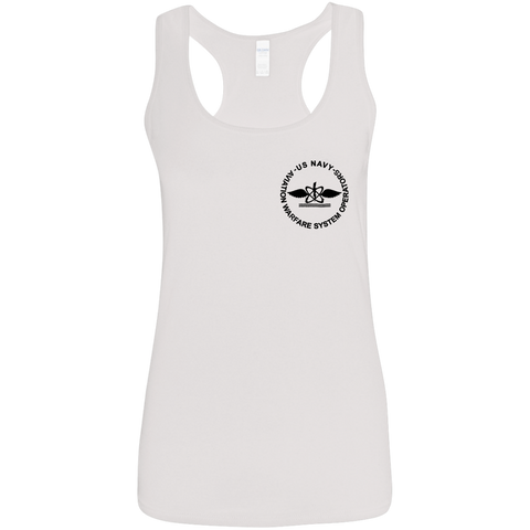 AW 06 2c Ladies' Softstyle Racerback Tank