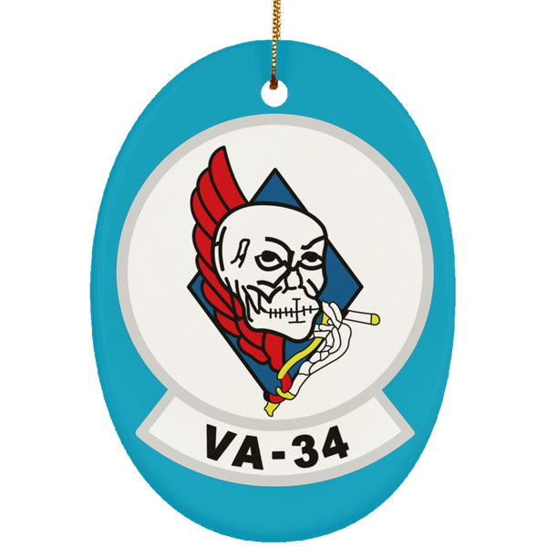 VA 34 1 Ornament - Oval