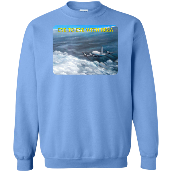 Eye To Eye With Irma Crewneck Pullover Sweatshirt