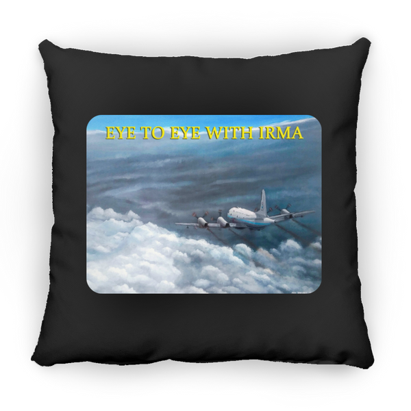 Eye To Eye With Irma Pillow - Square - 18x18