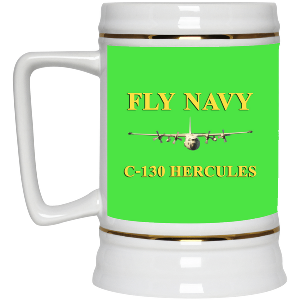 Fly Navy C-130 3 Beer Stein - 22oz