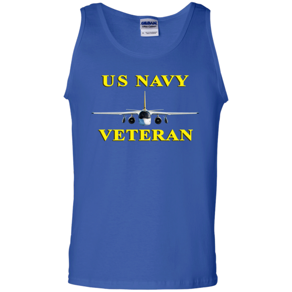 Navy Vet 3 Cotton Tank Top