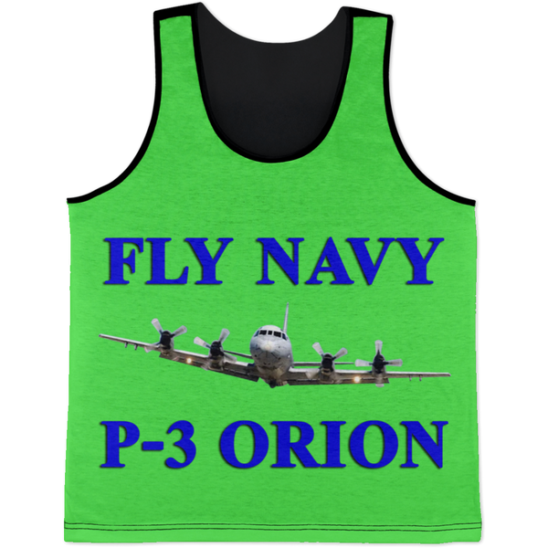 Fly Navy P-3 1 Tank Top - All Over Print