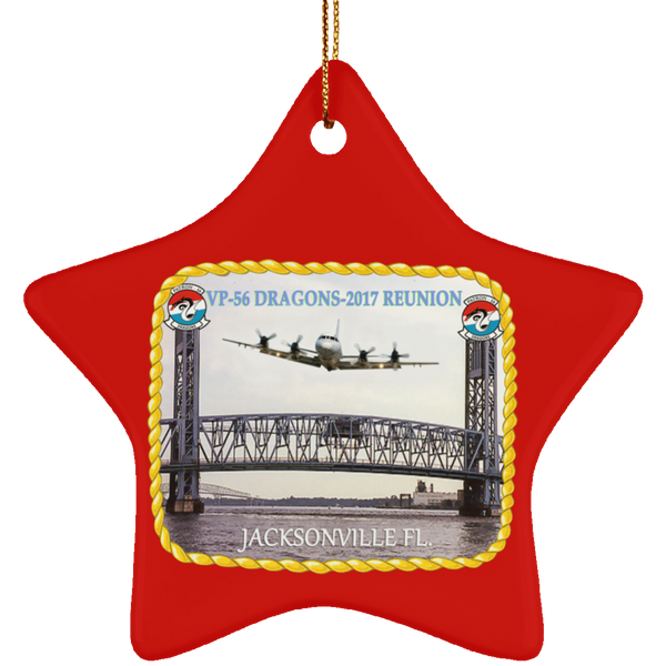 VP-56 2017 Reunion 1 Ornament Ceramic - Star