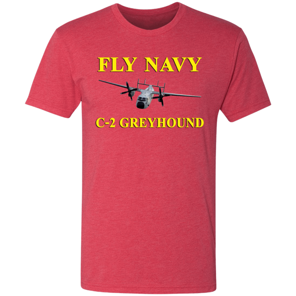 Fly Navy C-2 3 Triblend T-Shirt