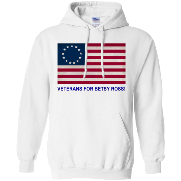 Betsy Ross Vets 1 Pullover Hoodie