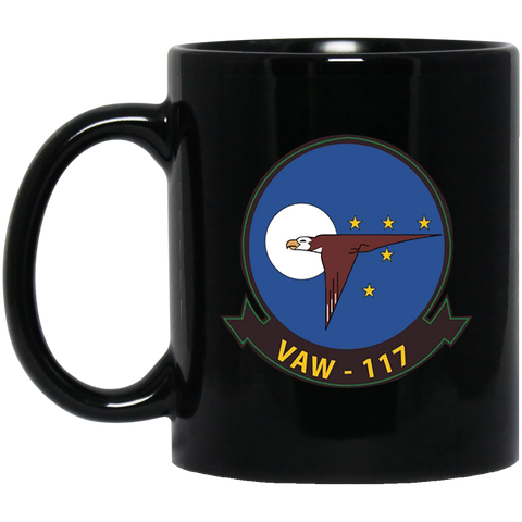 VAW 117 1 Black Mug - 11oz