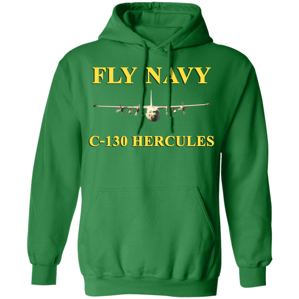 Fly Navy C-130 3 Pullover Hoodie