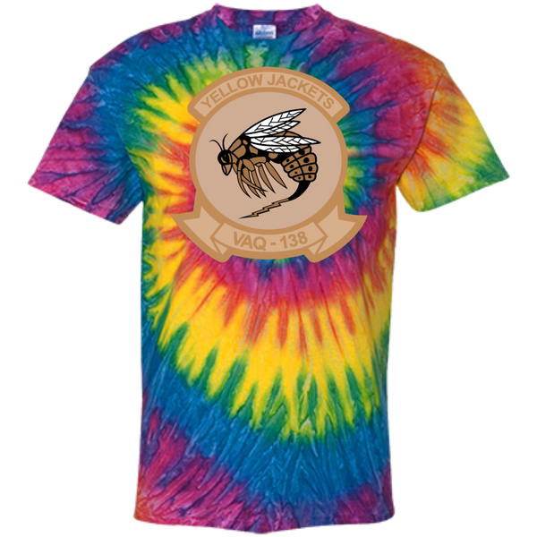 VAQ 138 2 Customized 100% Cotton Tie Dye T-Shirt