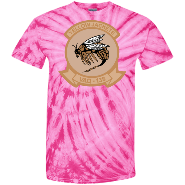 VAQ 138 2 Customized 100% Cotton Tie Dye T-Shirt