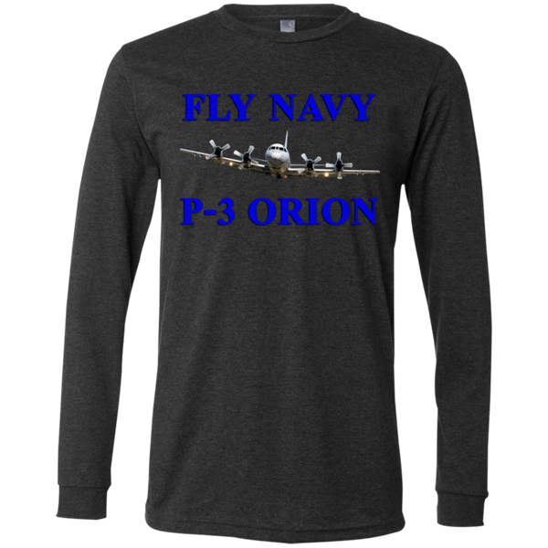 Fly Navy P-3 1 Jersey LS T-Shirt