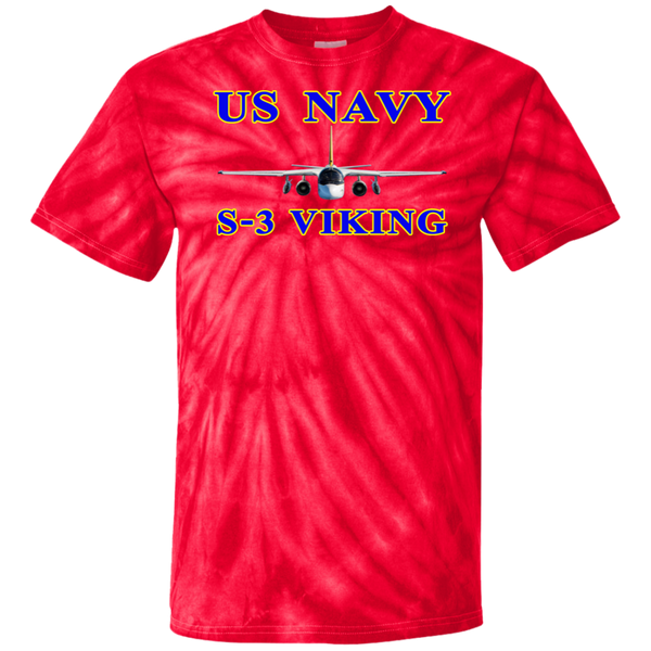 US Navy S-3 1 Cotton Tie Dye T-Shirt