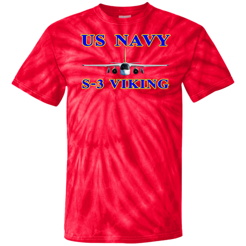 US Navy S-3 1 Cotton Tie Dye T-Shirt