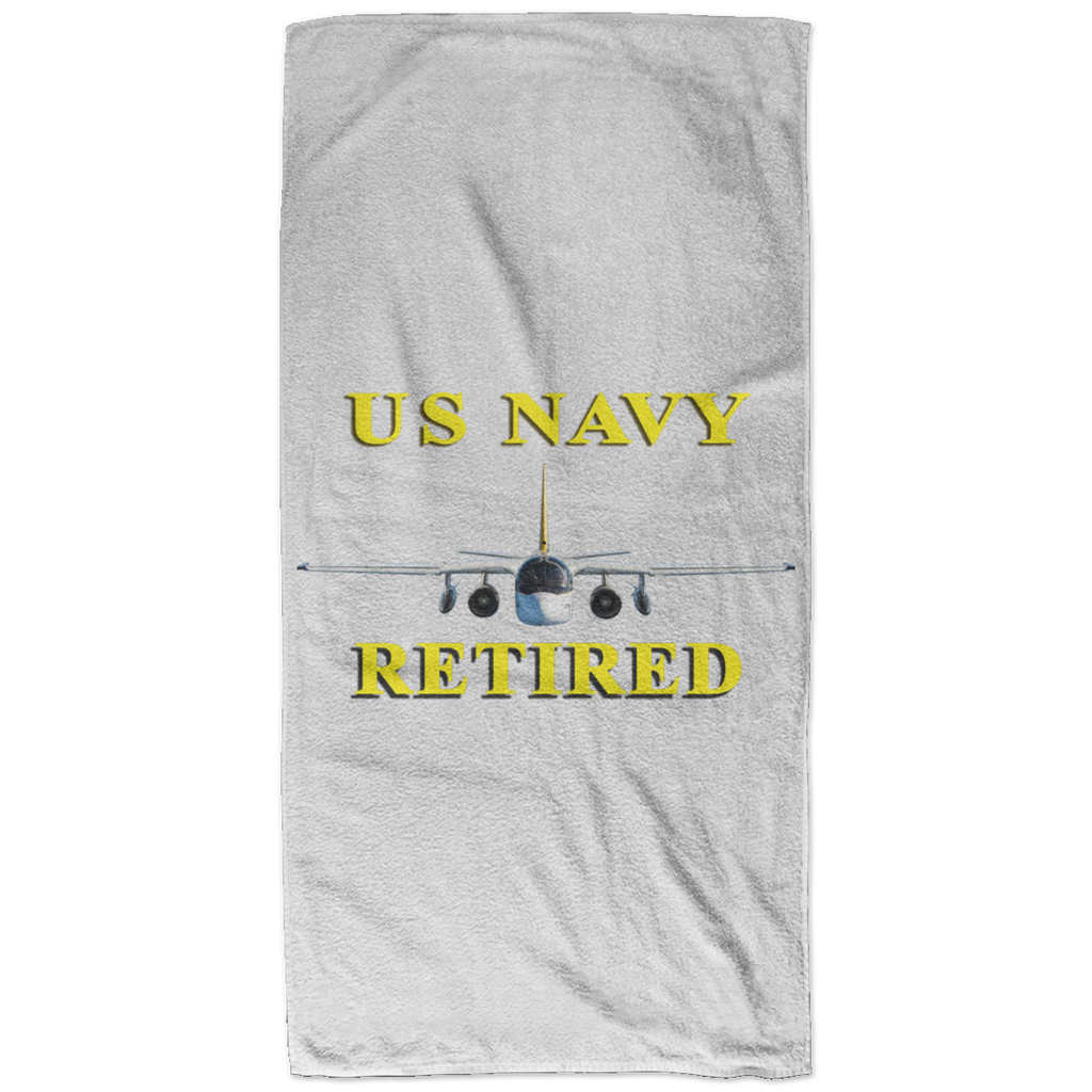 Navy Retired 2 Bath Towel - 32x64