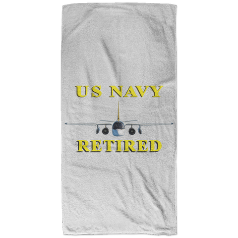 Navy Retired 2 Bath Towel - 32x64