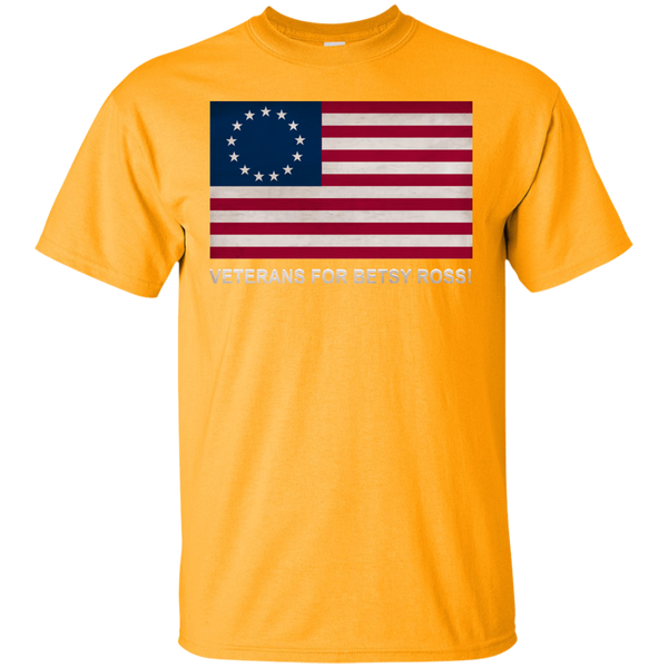Betsy Ross Vets 2 Custom Ultra Cotton T-Shirt