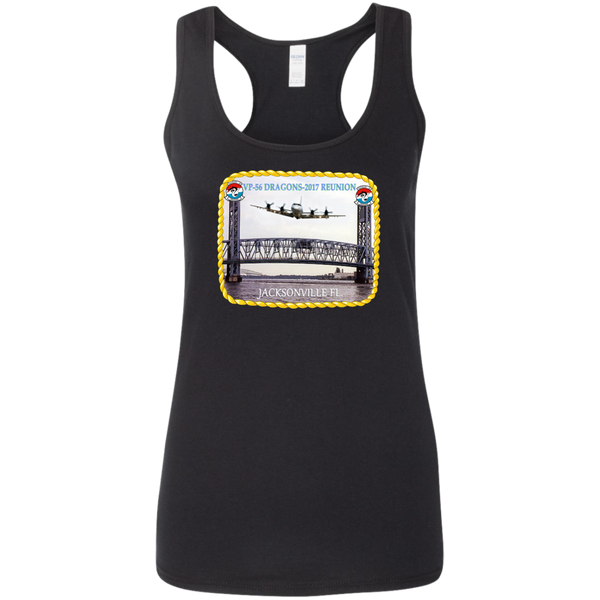 VP-56 2017 Reunion 1 Ladies' Softstyle Racerback Tank