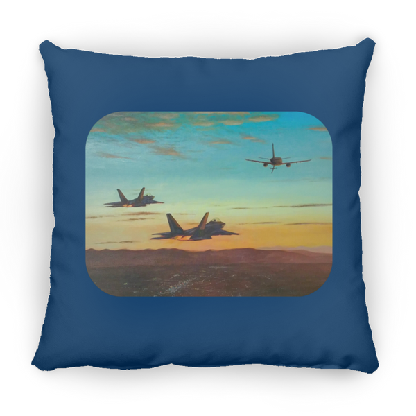 Time To Refuel 2 Pillow - Square - 16x16