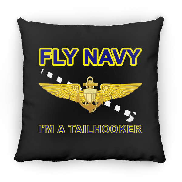 Fly Navy Tailhooker 1 Pillow - Square - 18x18