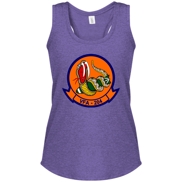 VFA 204 1 Ladies' Perfect Tri Racerback Tank