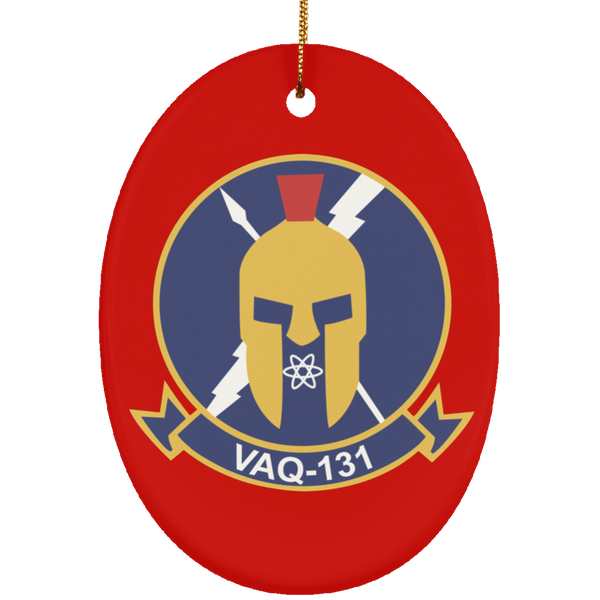 VAQ 131 3 Ornament - Oval