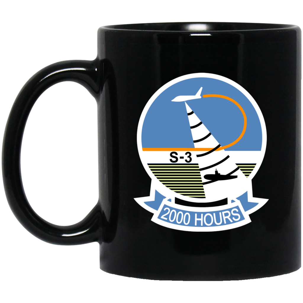 S-3 Viking 9 Black Mug - 11oz