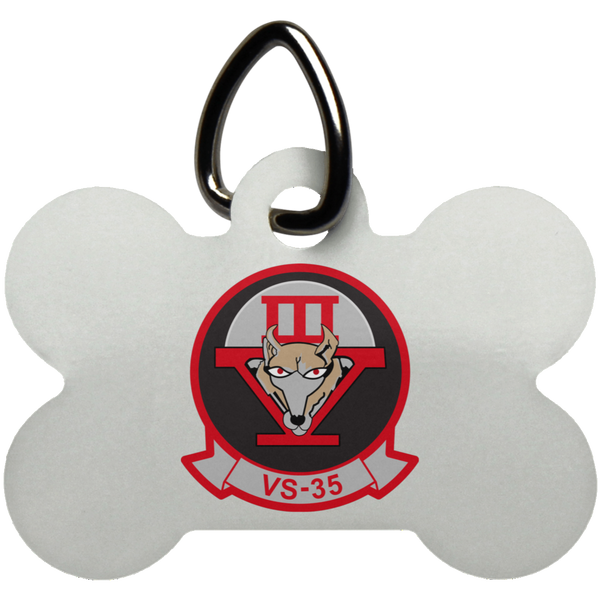 VS 35 3 Pet Tag - Dog Bone