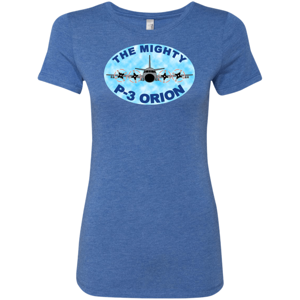 P-3 Orion 7 Mighty P-3 Ladies' Triblend T-Shirt