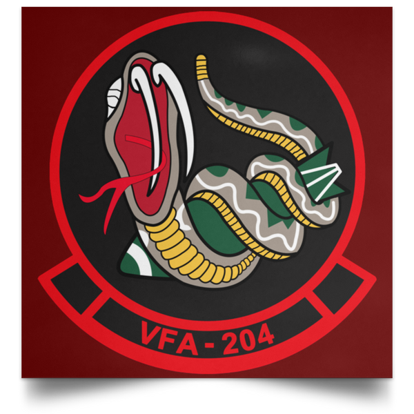 VFA 204 3 Poster - Square