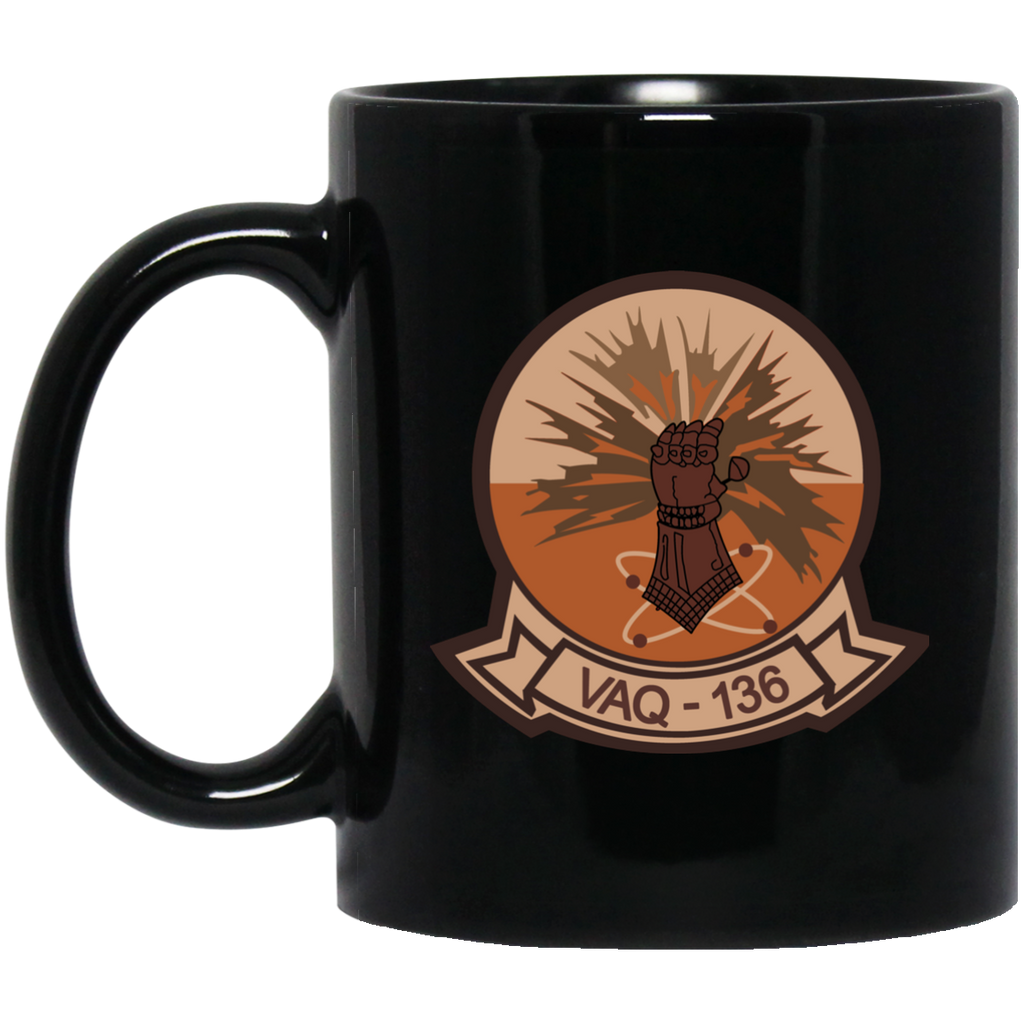 VAQ 136 2 Black Mug - 11oz