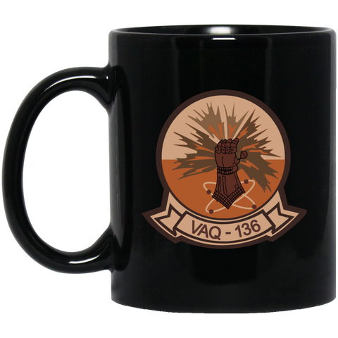 VAQ 136 2 Black Mug - 11oz