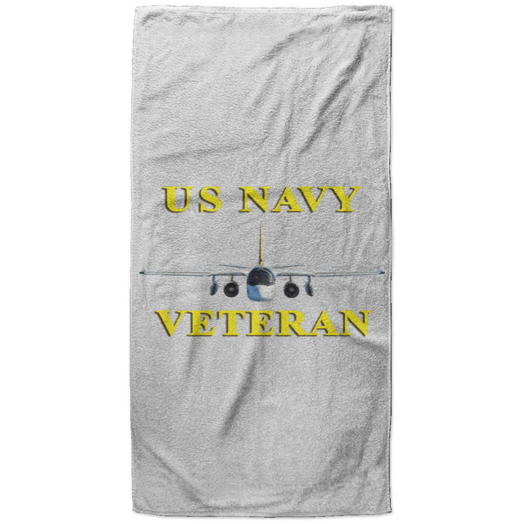 Navy Vet 3 Beach Towel - 37x74