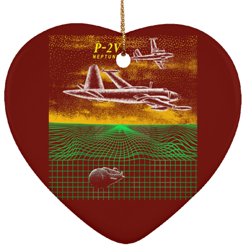 P-2V 2 Ornament - Heart