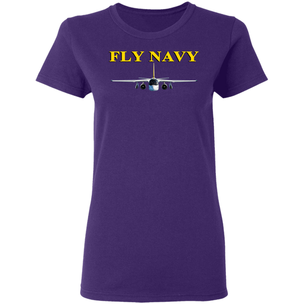 Fly Navy S-3 4 Ladies' Cotton T-Shirt