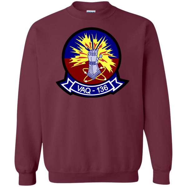 VAQ 136 3 Crewneck Pullover Sweatshirt