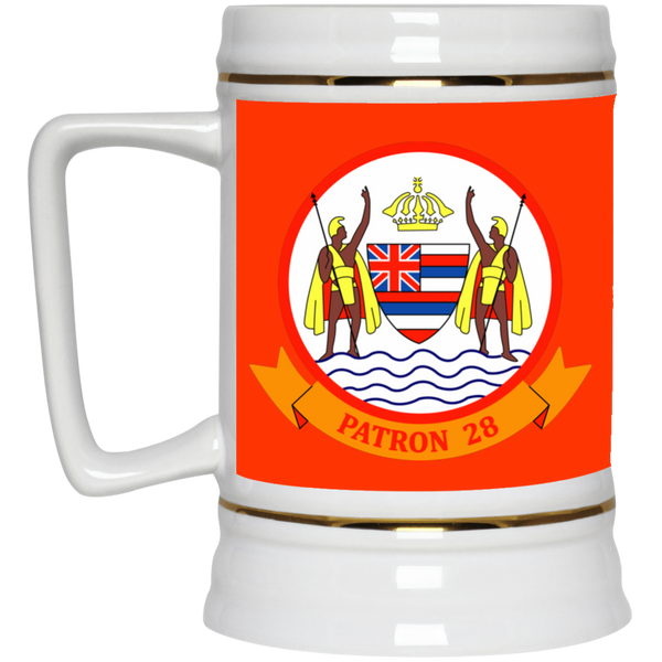 VP 28 2 Beer Stein - 22oz